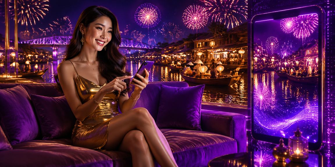 Người dùng truy cập dagasi trên điện thoại di động tại chợ đêm Hà Nội